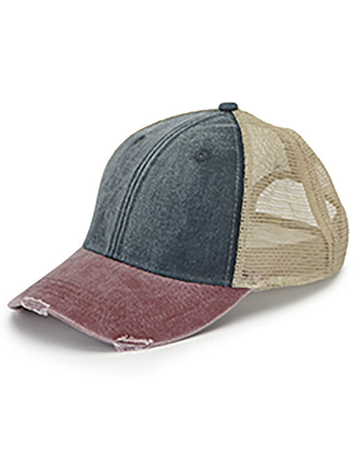 OL102 Adams Distressed Ollie Cap