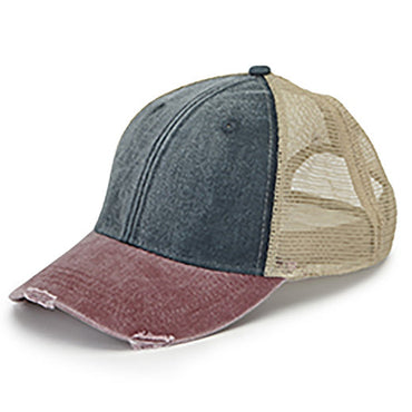 OL102 Adams Distressed Ollie Cap