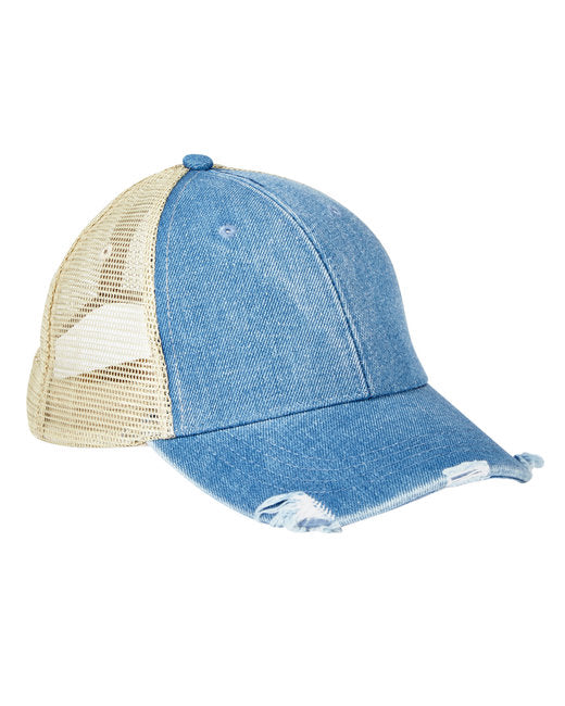 OL102 Adams Distressed Ollie Cap