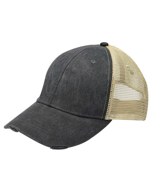 OL102 Adams Distressed Ollie Cap