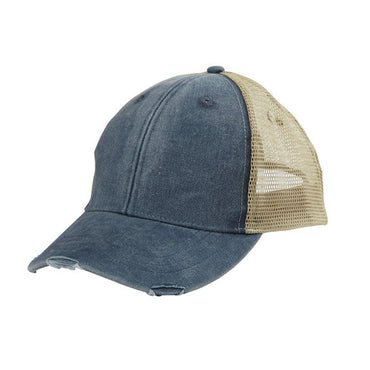 OL102 Adams Distressed Ollie Cap