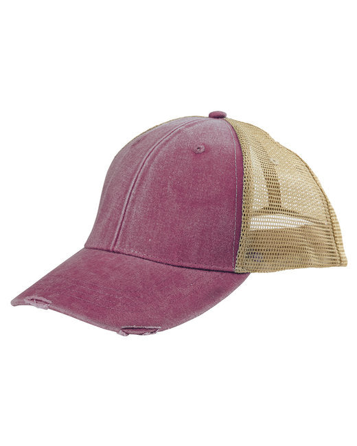 OL102 Adams Distressed Ollie Cap