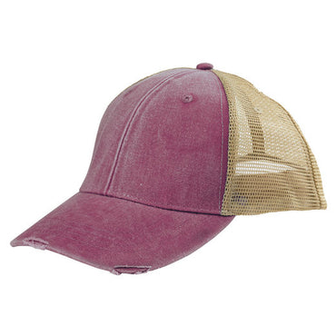 OL102 Adams Distressed Ollie Cap