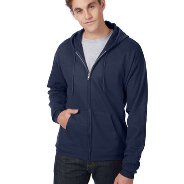 P180 Hanes Adult 7.8 oz. EcoSmart® 50/50 Full-Zip Hooded Sweatshirt