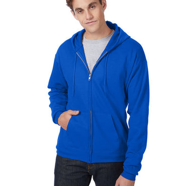 P180 Hanes Adult 7.8 oz. EcoSmart® 50/50 Full-Zip Hooded Sweatshirt