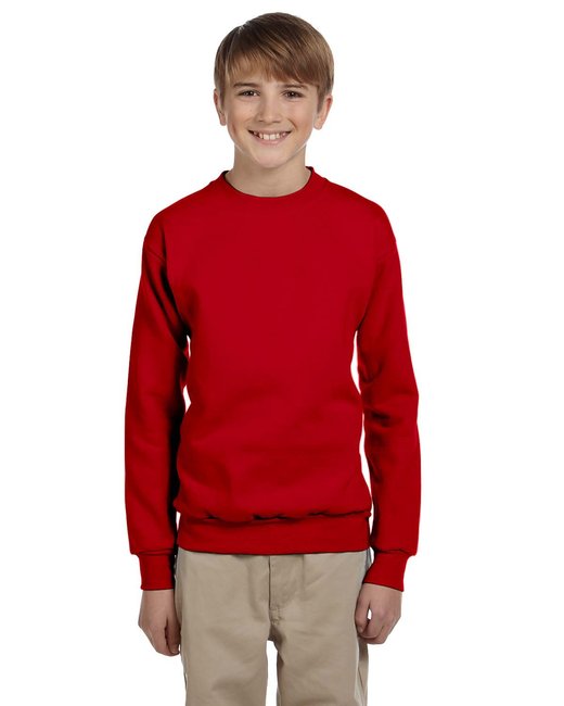 P360 Hanes Youth ComfortBlend® EcoSmart® 50/50 Fleece Crew