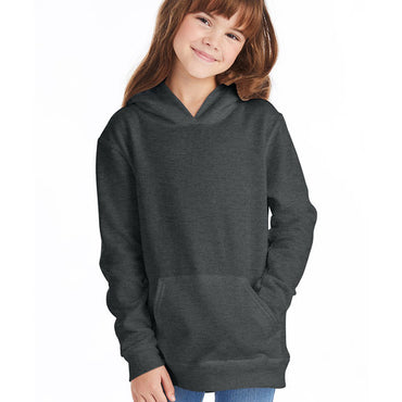 P473 Hanes Youth 7.8 oz. EcoSmart® 50/50 Pullover Hooded Sweatshirt