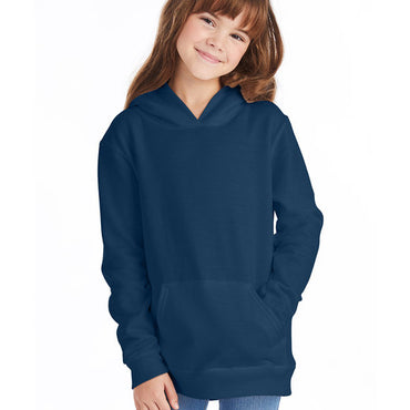 P473 Hanes Youth 7.8 oz. EcoSmart® 50/50 Pullover Hooded Sweatshirt