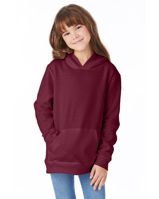 P473 Hanes Youth 7.8 oz. EcoSmart® 50/50 Pullover Hooded Sweatshirt