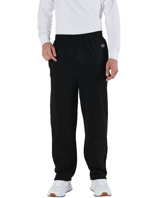 P800 Champion Adult Powerblend® Open-Bottom Fleece Pant with Pockets