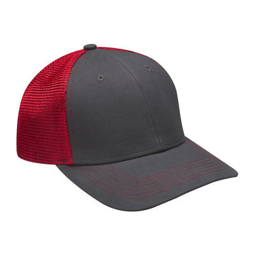 PR102 Adams Brushed Cotton/Soft Mesh Trucker Style Cap