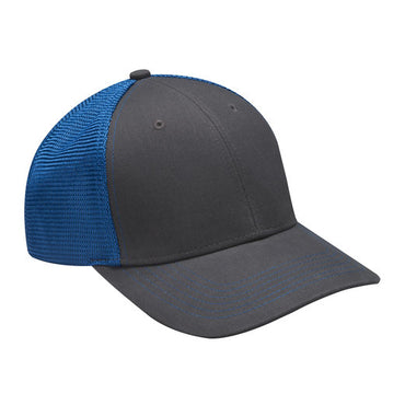 PR102 Adams Brushed Cotton/Soft Mesh Trucker Style Cap