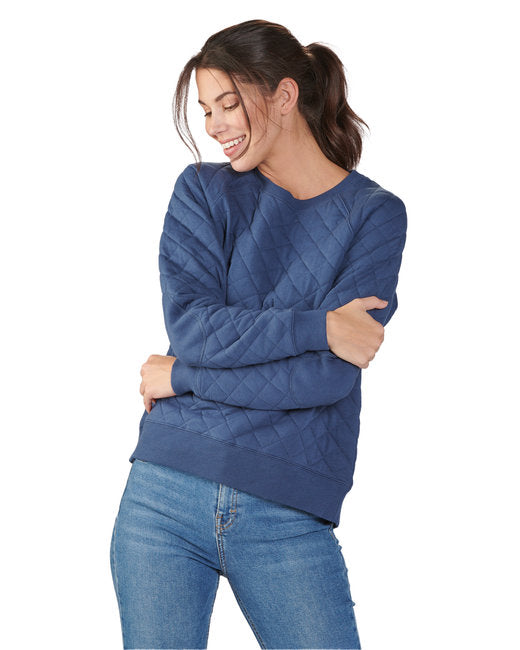 R08 Boxercraft Ladies' Quilted Jersey Sweatshirt