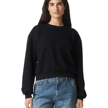 RF494 American Apparel Ladies' ReFlex Fleece Crewneck Sweatshirt