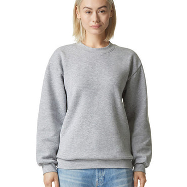 RF496 American Apparel Unisex ReFlex Fleece Crewneck Sweatshirt