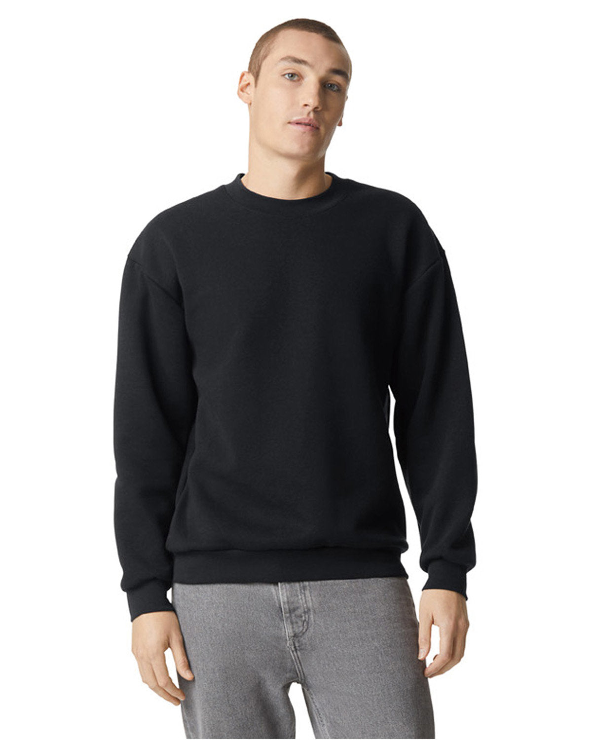 RF496 American Apparel Unisex ReFlex Fleece Crewneck Sweatshirt