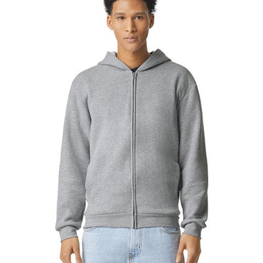 RF497 American Apparel ReFlex Fleece Unisex Full Zip Hoodie