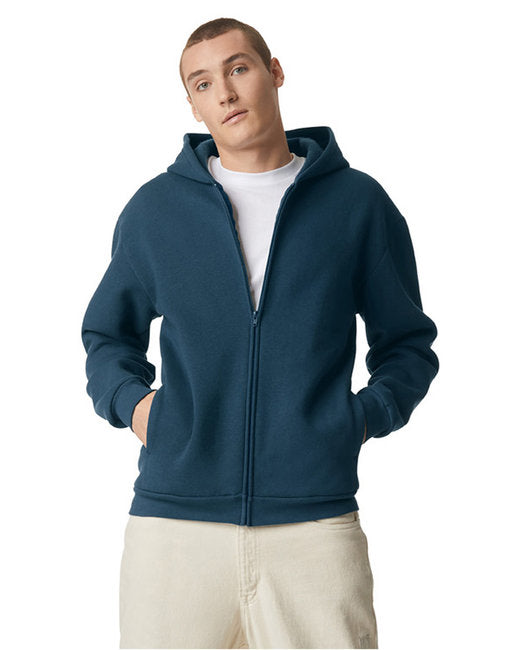 RF497 American Apparel ReFlex Fleece Unisex Full Zip Hoodie