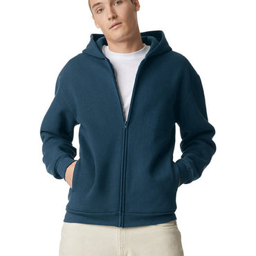 RF497 American Apparel ReFlex Fleece Unisex Full Zip Hoodie