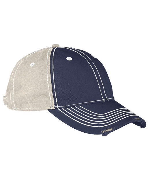 RM102 Adams Adult Distressed Rambler Cap