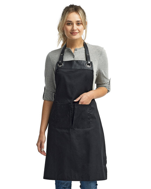 RP123 Artisan Collection by Reprime Espresso Bib Apron