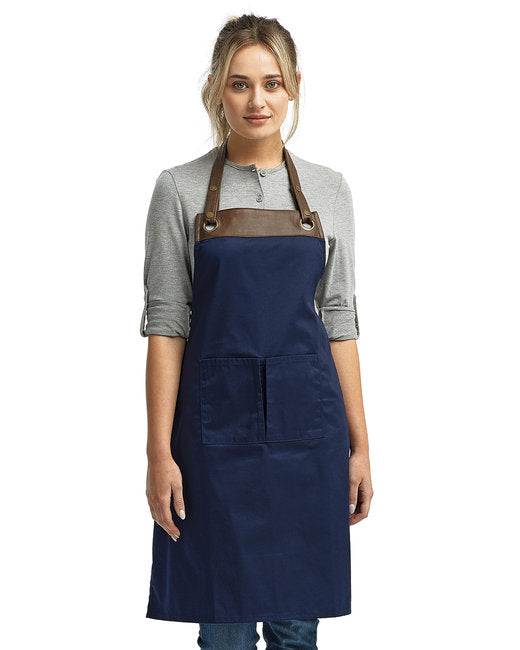 RP123 Artisan Collection by Reprime Espresso Bib Apron