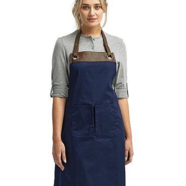 RP123 Artisan Collection by Reprime Espresso Bib Apron