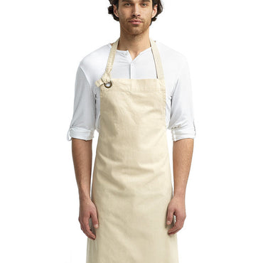 RP130 Artisan Collection by Reprime Unisex Calibre Heavy Cotton Canvas Bib Apron