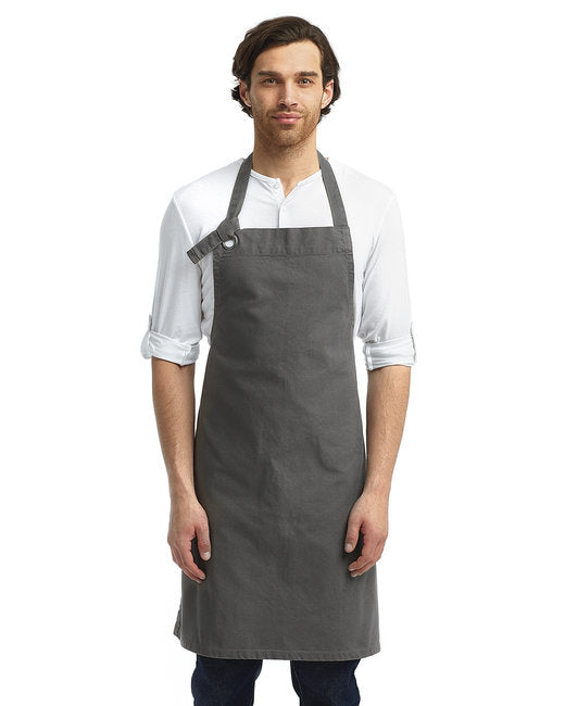 RP130 Artisan Collection by Reprime Unisex Calibre Heavy Cotton Canvas Bib Apron