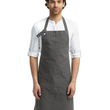 RP130 Artisan Collection by Reprime Unisex Calibre Heavy Cotton Canvas Bib Apron