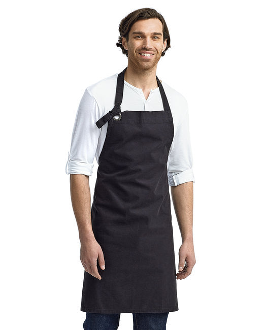 RP130 Artisan Collection by Reprime Unisex Calibre Heavy Cotton Canvas Bib Apron