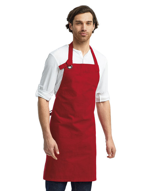 RP130 Artisan Collection by Reprime Unisex Calibre Heavy Cotton Canvas Bib Apron