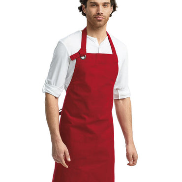 RP130 Artisan Collection by Reprime Unisex Calibre Heavy Cotton Canvas Bib Apron