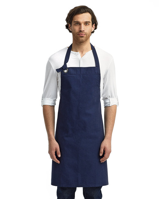 RP130 Artisan Collection by Reprime Unisex Calibre Heavy Cotton Canvas Bib Apron