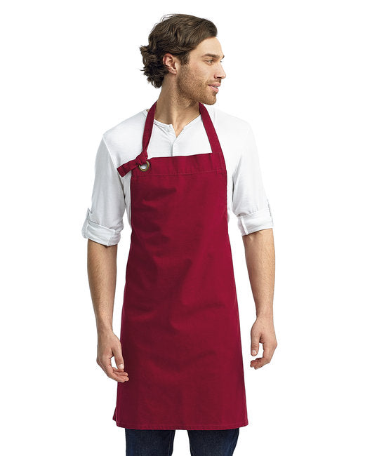 RP130 Artisan Collection by Reprime Unisex Calibre Heavy Cotton Canvas Bib Apron