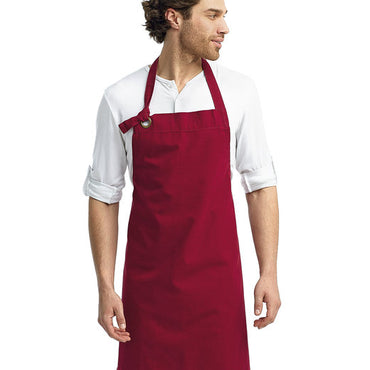 RP130 Artisan Collection by Reprime Unisex Calibre Heavy Cotton Canvas Bib Apron