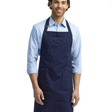 RP132 Artisan Collection by Reprime Unisex Cotton Chino Bib Apron