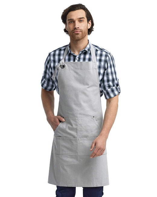 RP137 Artisan Collection by Reprime Unisex "Calibre" Heavy Cotton Canvas Pocket Apron