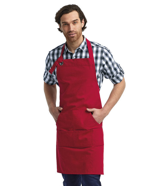 RP137 Artisan Collection by Reprime Unisex "Calibre" Heavy Cotton Canvas Pocket Apron