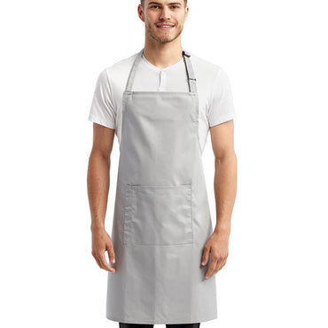 RP154 Artisan Collection by Reprime Unisex 'Colours' Sustainable Pocket Bib Apron