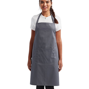 RP154 Artisan Collection by Reprime Unisex 'Colours' Sustainable Pocket Bib Apron