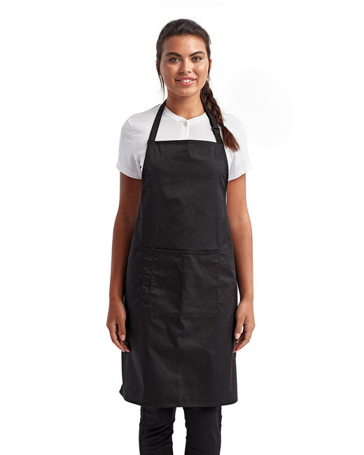 RP154 Artisan Collection by Reprime Unisex 'Colours' Sustainable Pocket Bib Apron