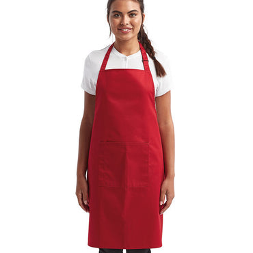 RP154 Artisan Collection by Reprime Unisex 'Colours' Sustainable Pocket Bib Apron