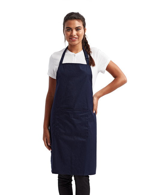 RP154 Artisan Collection by Reprime Unisex 'Colours' Sustainable Pocket Bib Apron