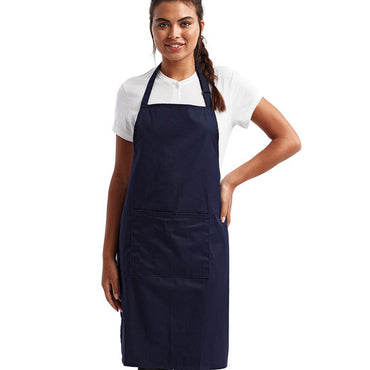 RP154 Artisan Collection by Reprime Unisex 'Colours' Sustainable Pocket Bib Apron