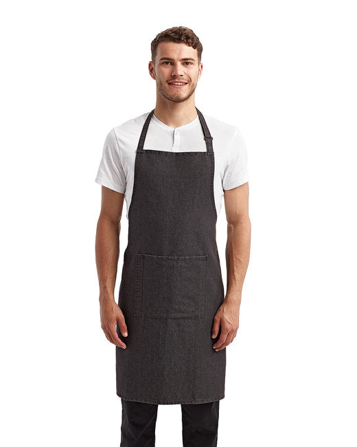 RP154 Artisan Collection by Reprime Unisex 'Colours' Sustainable Pocket Bib Apron