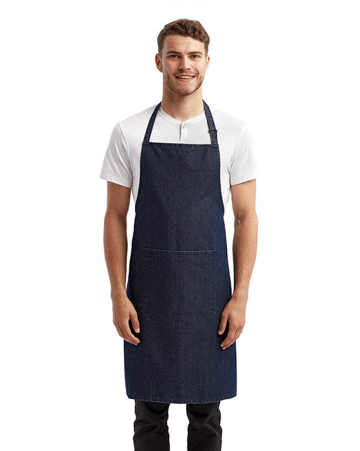 RP154 Artisan Collection by Reprime Unisex 'Colours' Sustainable Pocket Bib Apron