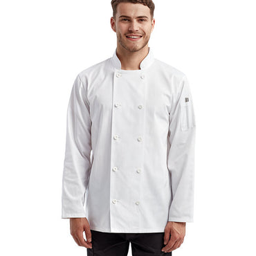 RP657 Artisan Collection by Reprime Unisex Long-Sleeve Sustainable Chef's Jacket