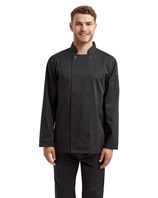 RP657 Artisan Collection by Reprime Unisex Long-Sleeve Sustainable Chef's Jacket