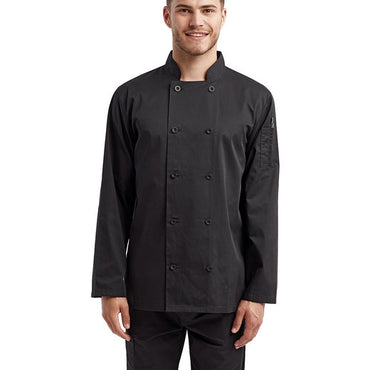 RP657 Artisan Collection by Reprime Unisex Long-Sleeve Sustainable Chef's Jacket